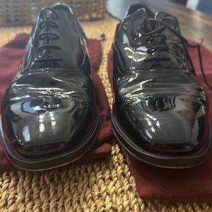 Bruno Magli Men’s Formal Black Patent Tux Shoe